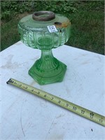 Carnival Green Kerosene Lamp- it glows