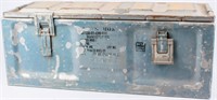 Vintage Sidewinder Missile Fuse Metal Crate