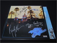 Eagles signed album cover COA