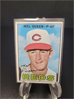 1967 Topps, Mel Queen baseball card