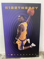 1996 Rookie Kobe Bryant KissTheSky Poster Board