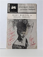 Mary Martin Autogaph Pamphlet