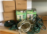 (6) Outdoor Extension Cords, Power Stations