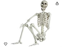 5.4Ft/165cm Halloween Life Size Skeleton,