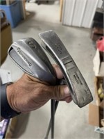 PUTTER AND BROWNING SAND WEDGE