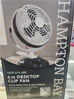 Hampton Bay 6" Desktop Fan NIB