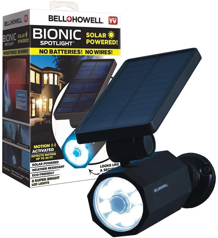 Bell + Howell 4-Watt Solar Powered Motion Activate