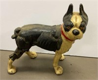 Cast iron bulldog doorstop