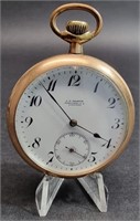 LONGINES POCKET WATCH WITH QUEBEC DIAL