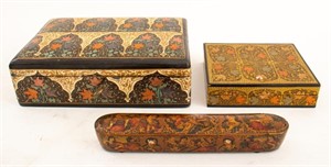 Ottoman Decorated Boxes, 3