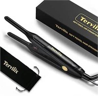 Terviiix Pencil Flat Iron for Edges, Small Flat