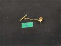 14 Kt Gold pearl pin 1.7 gm BACK IS NOT WEIGHED