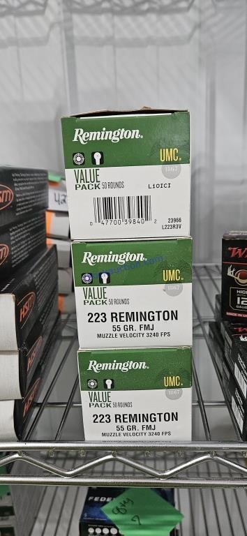 3 Remington 223 55 grain
 ONE MONEY