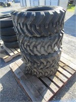 (4) New SKS332 10-16.5 Skid Steer Tires (1236)
