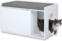 B1485 Litter Box Enclosure Kitty Cat Washroom