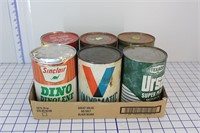 Vintage Oil Can Collection