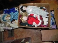 2 Box Lots of Dolls
