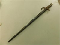 1877 French Bayonet 26" Long with Sheath