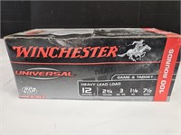 12 Ga  7 1/2  Shot Winchester 100 Rds Gun Ammo