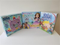 Lot 3 games and craft kids New