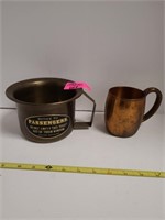 Central Pacific R.R. Brass Potty and Miller Higlif