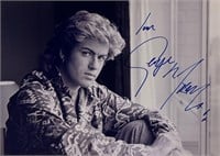 Autograph COA George Michael Photo