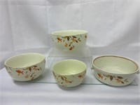 Jewel Tea Nesting Bowls & Casserole Dish