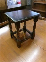 Petite Dark Oak Mini Table