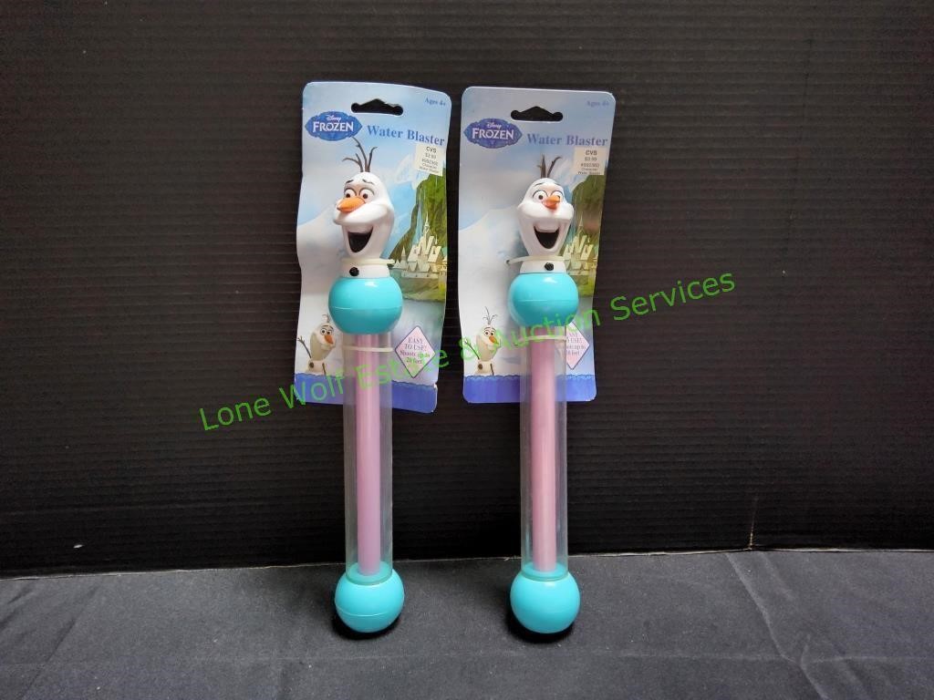 (2) Disney Frozen Olaf Water Blaster