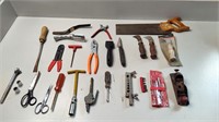 Tools, Saw, Vinyl Knives, Scissors, Lot 3