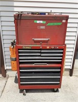 Sears Craftsman Toolbox On Wheels with Assorted