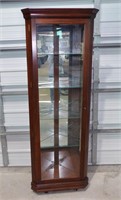 6ft. Mirrored Corner Cabinet