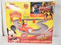 MICKEY FIREHOUSE TRACK SET - OUT OF BOX