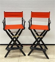 2 Director Style Chairs