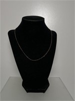 14KT Gold Clasp on Gold Tone Chain
