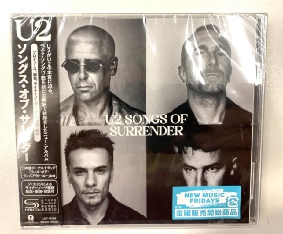 New Sealed U2 Songs Of Surrender CD