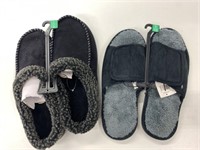 2 New Pairs Men's Slippers Size 9/10