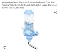 MSRP $14 Water Bottle for Cage