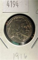 1916 Buffalo Nickel G4 Condition