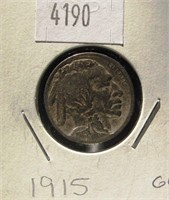 1915 Buffalo Nickel G4 Condition