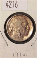 1916 Buffalo Nickel G4 Condition