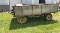 John Deere Flatbed Grain Wagon W Scissor Lift