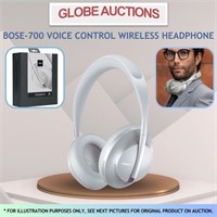 BOSE-700 VOICE CONTROL WIRELESS HEADPHONE(MSP:$578