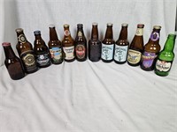 12 Assorted Beer Bottle Collection