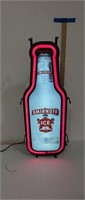 Smirnoff Ice Neon bottle sign 32in tall x14in