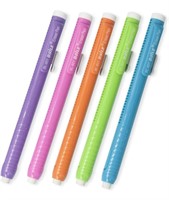 10 pcs Baile Retractable Pen-Shaped Erasers