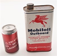 Canne Mobiloil Outboard, vintage, pleine