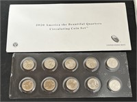 2020 America the Beautiful Quarter Circulating Coi