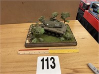 9" X 11.5" US KOREA "THE 58TH PARALLEL" DIORAMA