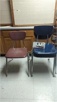 3 Stackable Chairs